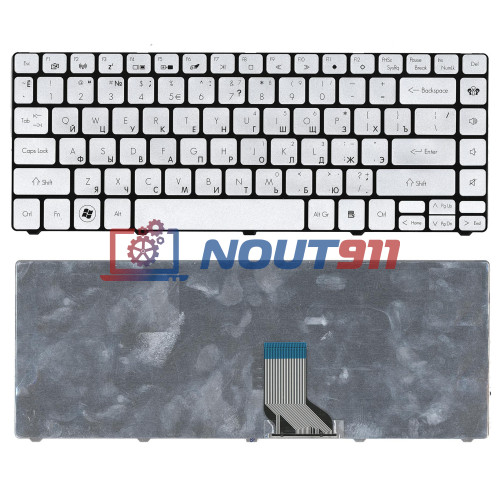 Клавиатура для ноутбука Gateway ID49 серебристая