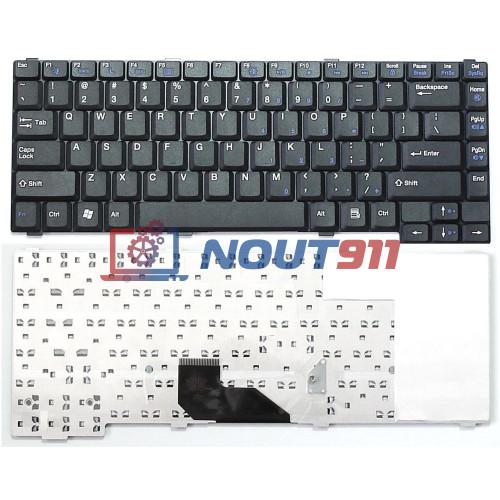 Клавиатура для ноутбука Gateway MT6000 MT6400 MT6700 черная
