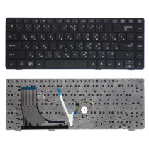 Клавиатура для ноутбука HP ProBook 6360b черная с рамкой
