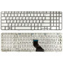Клавиатура для ноутбука HP Compaq Presario CQ60, Pavilion G60 серебристая