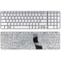 Клавиатура для ноутбука HP G70 Compaq Presario CQ70 серебристая