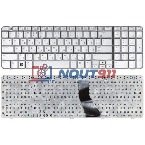 Клавиатура для ноутбука HP G70 Compaq Presario CQ70 серебристая