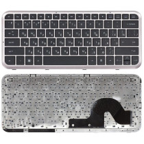 Клавиатура для ноутбука HP Pavilion dm3 dm3-1000 черная с бронзовой рамкой