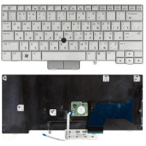Клавиатура для ноутбука HP EliteBook 2740P серебристо-серая
