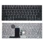 Клавиатура для ноутбука HP Elitebook 2560 с серебристой рамкой