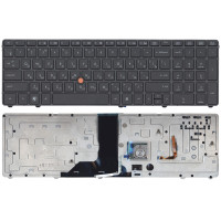 Клавиатура для ноутбука HP Elitebook 8760w черная