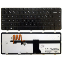 Клавиатура для ноутбука HP Pavilion dm4 dm4-1000 dv5-2000 dv5-2100 черная с подсветкой