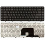 Клавиатура для ноутбука HP Pavilion dv6-3000 черная с черной рамкой