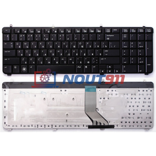 Клавиатура для ноутбука HP Pavilion DV7 DV7-2000 DV7-2100 DV7-2200 DV7-3000 черная
