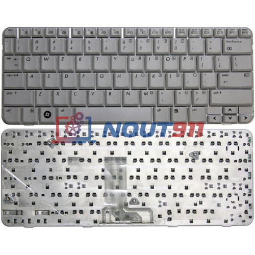 Клавиатура для ноутбука HP Pavilion tx1000 tx2000 tx2100 tx2500 серая