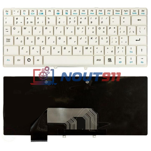 Клавиатура для ноутбука Lenovo IdeaPad S9 S10 белая