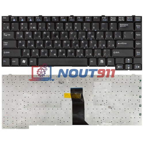 Клавиатура для ноутбука LG LM50 LS55 черная