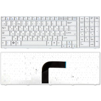 Клавиатура для ноутбука LG R700 R710 белая