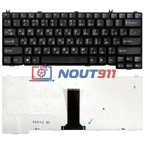 Клавиатура для ноутбука Lenovo ThinkPad E43 черная