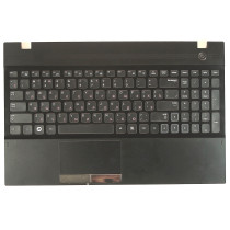 Клавиатура для ноутбука Samsung 300V5A 305V5A NP305V5A NV300V5A черная топ-панель черная