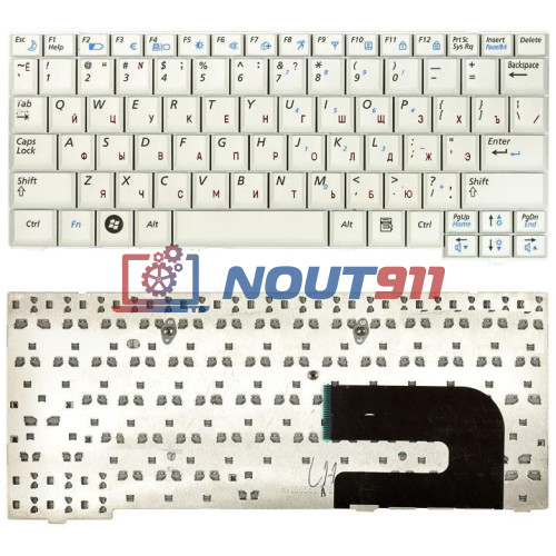 Клавиатура для ноутбука Samsung NC10 N110 N130 N140 белая