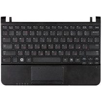Клавиатура для ноутбука Samsung NC110 топ-панель черная