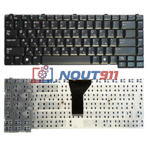 Клавиатура для ноутбука Samsung P28 P29 черная