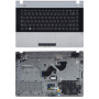 Клавиатура для ноутбука Samsung N250 черная топ-панель черная