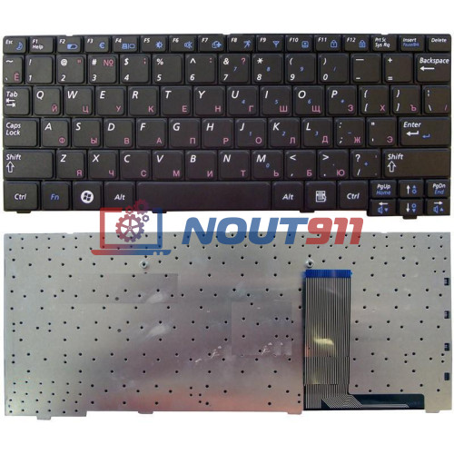 Клавиатура для ноутбука Samsung X120 X118 черная