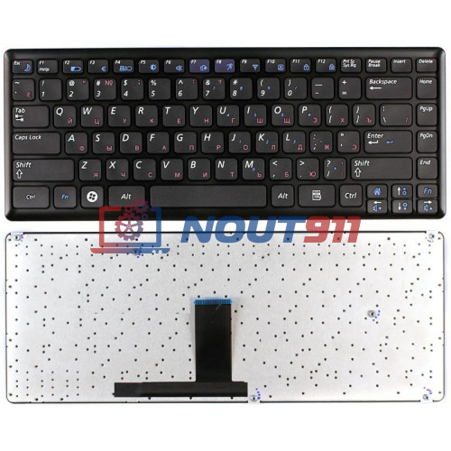 Клавиатура для ноутбука Samsung X460 черная