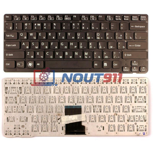 Клавиатура для ноутбука Sony Vaio VPC-CA VPCCA VPC-SA VPCSA черная