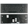 Клавиатура для ноутбука Sony Vaio VPC-EA черная c черной рамкой