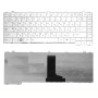 Клавиатура для ноутбука Toshiba Satellite C600, C640, C645, C645D, L600, L600D, L630, L635 белая