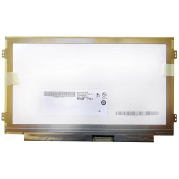 Матрица (экран) для ноутбука 10,1" AU Optronics (AUO), B101AW06 V.0, LED, WSVGA (1024x600), SLIM, матовая, крепления по бокам, разъем слева