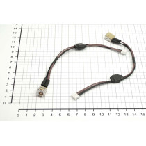 Разъем для ноутбука HY-AC001 Acer Aspire 4230 4630 4330 с кабелем