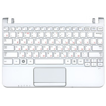 Клавиатура для ноутбука Samsung NC110 топ-панель белая