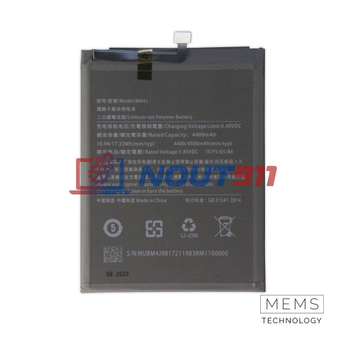 Аккумулятор (батарея) для Xiaomi Redmi Note 8 Pro (BM4J) 4500mAh VoltPack