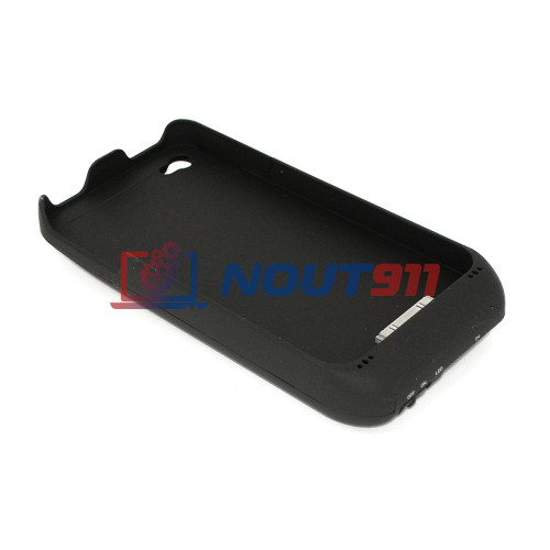 Аккумулятор/чехол для Apple iPhone 4/4s 3000 mAh черный