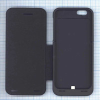 Аккумулятор/чехол для Apple iPhone 6 3500 mAh черный leather cover