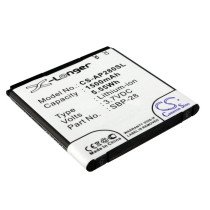 Аккумулятор CS-AP280SL SBP-28 для Asus A66, T20  3.7V / 1500mAh / 5.55Wh