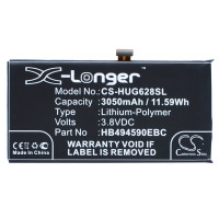 Аккумулятор CS-HUG628SL HB494590EBC для Huawei Honor 7  3.8V / 3050mAh / 11.59Wh
