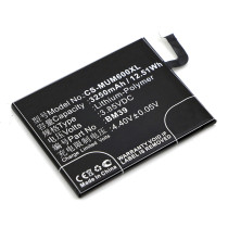 Аккумулятор CS-MUM600XL BM39 для Xiaomi Mi 6  3.85V / 3250mAh / 12.51Wh