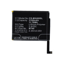 Аккумулятор CS-MX400SL BT40 для Meizu MX4 M460 M461 3.8V / 3100mAh / 11.78Wh