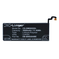 Аккумулятор CS-SMN920XL EB-BN920ABE для Samsung Galaxy Note 5, Note 5 Duos 3.8V / 3000mAh / 11.40Wh