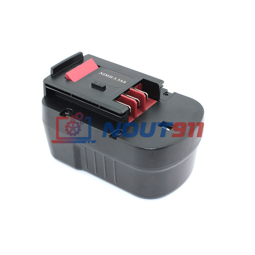 Аккумулятор для Black & Decker (p/n: A144, A144EX, A14, HPB14) 3.3Ah 14.4V Ni-Mh