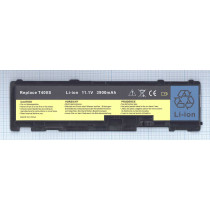 Аккумулятор (Батарея) для ноутбука Lenovo ThinkPad T410s (42T4833) 11.1V 3800mAh REPLACEMENT черная
