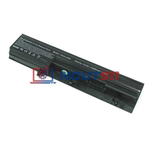 Аккумулятор (Батарея) для ноутбука Dell Vostro 3300 14.8V 2600mAh 50TKN черный REPLACEMENT