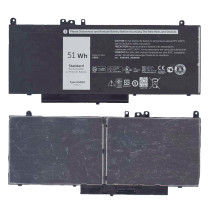 Аккумулятор (Батарея) для ноутбука Dell Latitude E5550 7.4V 51Wh 8V5GX, G5M10 черный