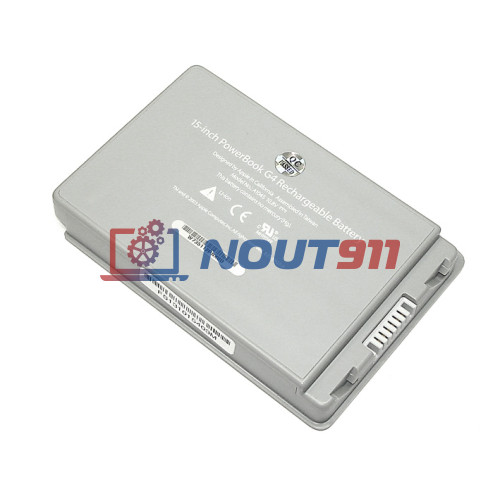 Аккумулятор (Батарея) для ноутбука Apple PowerBook G4 15-inch A1078 5200mAh REPLACEMENT