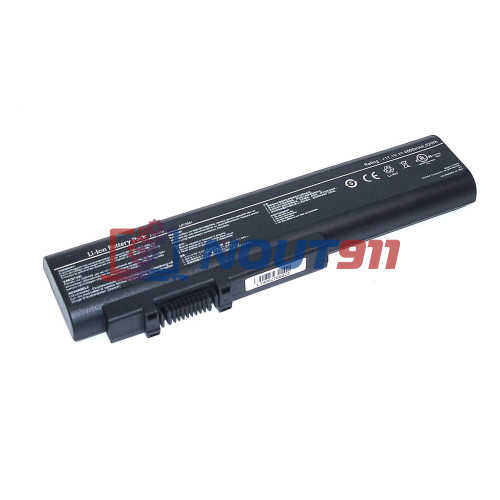 Аккумулятор (Батарея) для ноутбука Asus N50 11,1V 51Wh A32-N50 черная