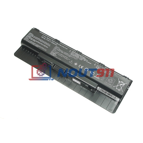 Аккумулятор (Батарея) для ноутбука Asus N56VB N56VJ 4400-5200mAh A32-N56 REPLACEMENT черная
