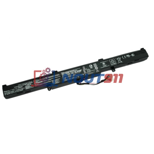 Аккумулятор (Батарея) для ноутбука Asus ROG GL752VW (A41N1501) 48Wh черная