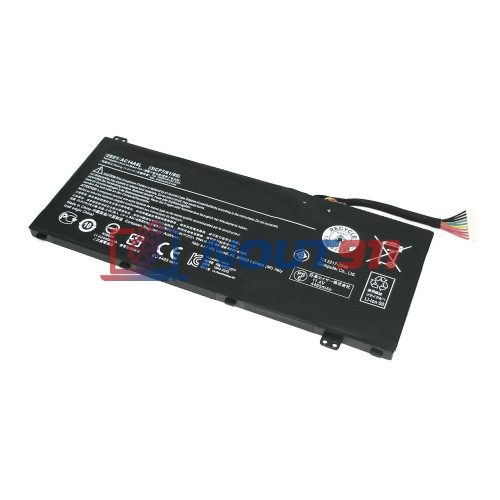Аккумулятор (Батарея) для ноутбука Acer Aspire VN7-571G, VN7-791 51Wh AC14A8L черная