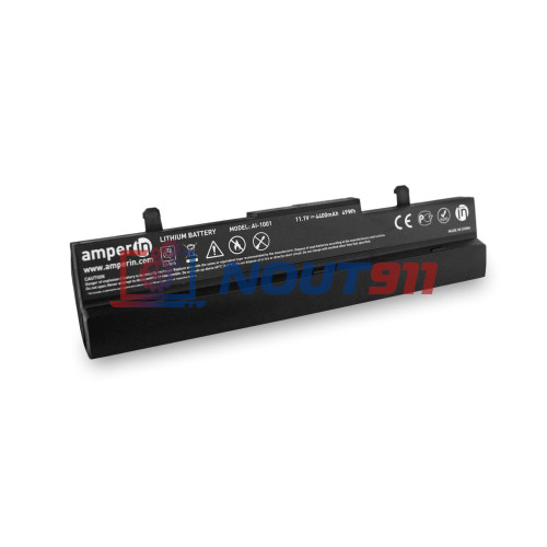 Аккумуляторная батарея Amperin для ноутбука Asus EEE PC 1001 11.1V 4400mAh (49Wh) AI-1001
