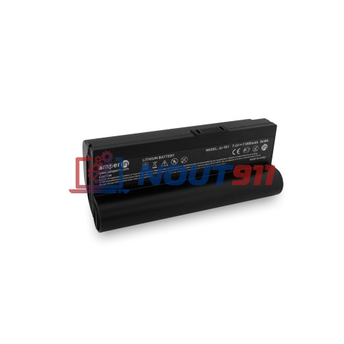 Аккумуляторная батарея Amperin для ноутбука Asus EEE PC 901 7.4V 11000mAh (84Wh) AI-901